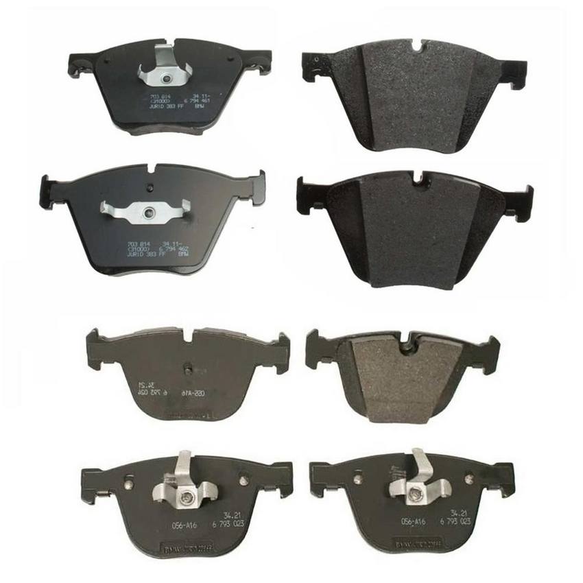 BMW Disc Brakes Kit - Pads Front and Rear